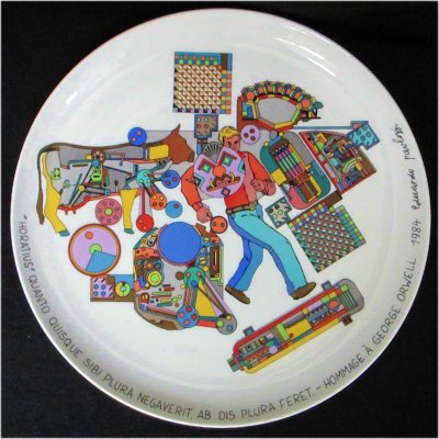 ローゼンタール 飾り皿 スタジオハウス EDUARDO PAOLOZZI