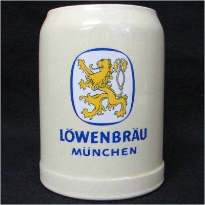 陶器製ビアジョッキ レーベンブロイ 西ドイツ