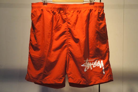 STUSSY STOCK ELASTIC WAIST TRUNK ORANGE - ANP ONLINE STORE