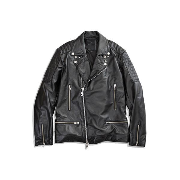 MAGIC STICK LUXX BIKER JACKET AT LUX BLACK - ANP ONLINE STORE