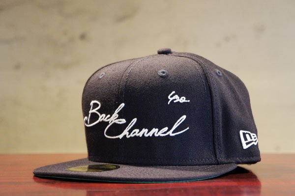 BackChannel BC×NEW ERA 59FIFTY B.B CAP Navy - ANP ONLINE STORE