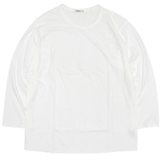 remilla(レミーラ) トルク TEE (ホワイト)(九分袖カットソー)の商品画像1枚目