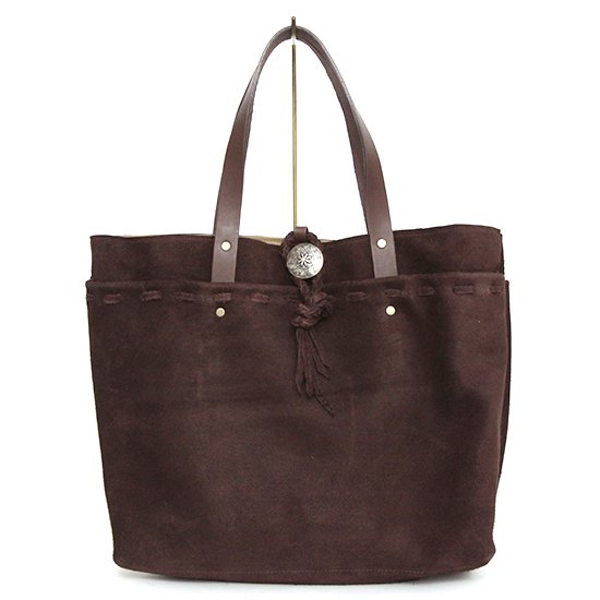 Early Morning(꡼⡼˥) SUEDE POCKET TOTE (֥饦)()