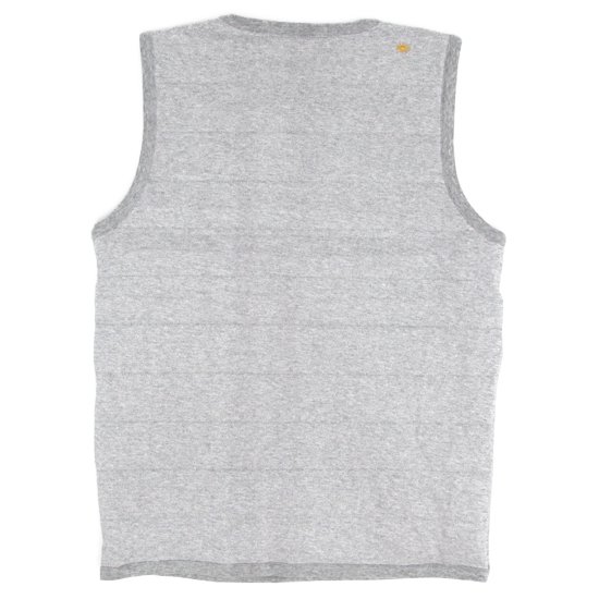 GO HEMP ゴーヘンプ｜DOWN JERSEY VEST (トップグレイ