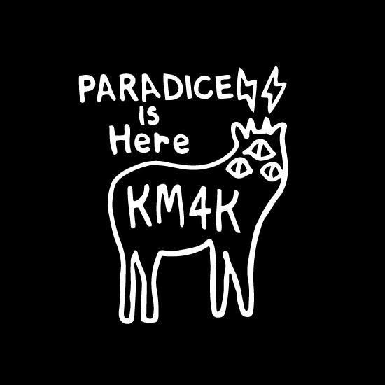 KM4K ⥷DIECUT STICKER ⡼ (ۥ磻)(ƥå)ξʲ1