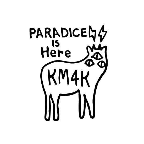 KM4K ⥷DIECUT STICKER ⡼ (֥å)(ƥå)ξʲ1