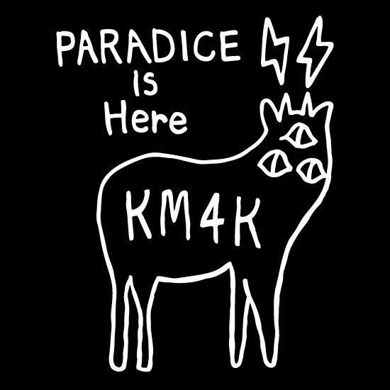 KM4K ⥷DIECUT STICKER ӥå (ۥ磻)(ƥå)ξʲ1