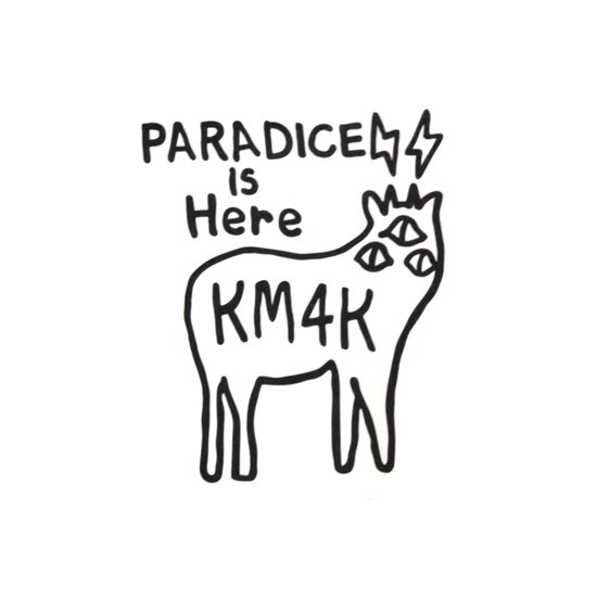 KM4K ⥷ää STICKER ƥå  Large  (֥å)(бǺ)