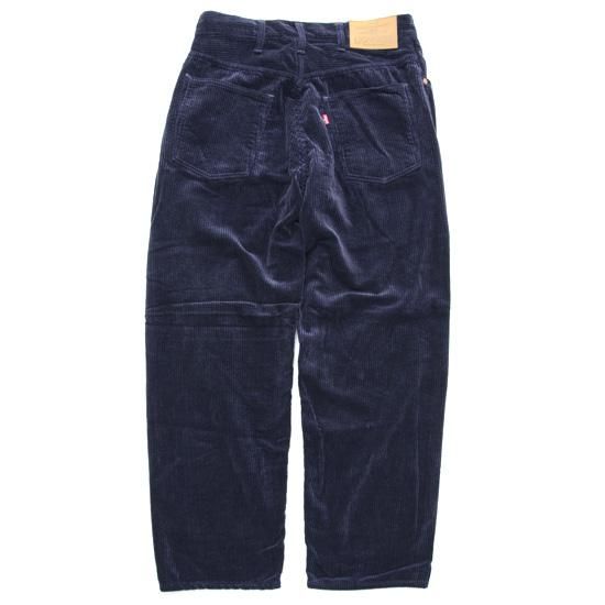 GO WEST ゴーウェスト|CORDUROY LOOSE TAPERED PANTS (ネイビー)(テーパードパンツ) GO WEST ゴーウェスト|CORDUROY LOOSE TAPERED PANTS (ネイビー)(テーパードパンツ)