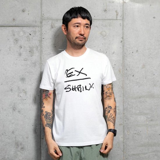 TACOMA FUJI RECORDS タコマフジレコード｜EX SHRINK FULL PRICE TEE (ホワイト)(プリントTシャツ)
