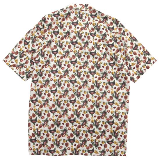 COOCHUCAMP クーチューキャンプ｜Happy Open Collard Shirt (ホワイト