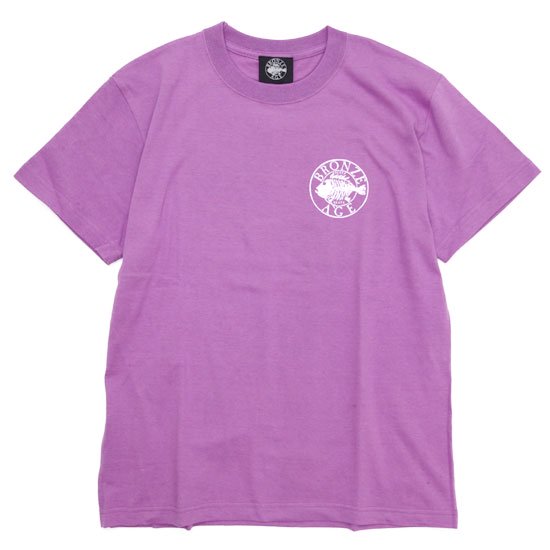 BRONZE AGE ブロンズエイジ｜SCHOOL OF FISH S/S TEE (ラベンダー)(プリントTEE)