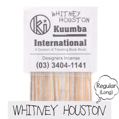 KUUMBA クンバ｜INCENSE regular (WHITNEY HOUSTON)(お香 レギュラーサイズ)