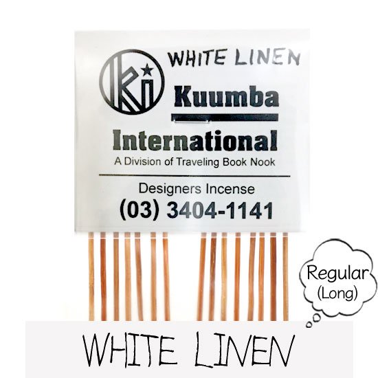 KUUMBA СINCENSE regular (WHITE LINEN)( 쥮顼)