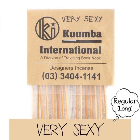 KUUMBA クンバ｜INCENSE regular (VERY SEXY)(お香 レギュラー