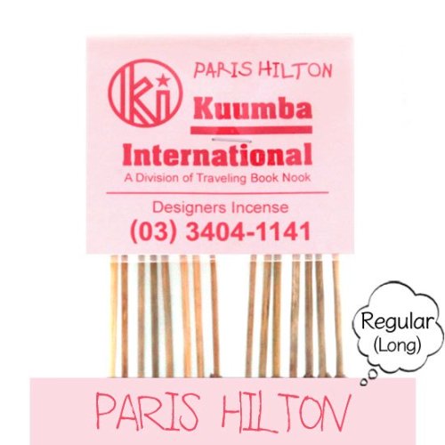 KUUMBA クンバ｜INCENSE regular (PARIS HILTON)(お香 レギュラーサイズ)