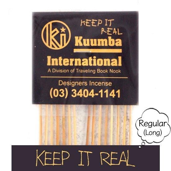 KUUMBA クンバ｜INCENSE regular (KEEP IT REAL)(お香