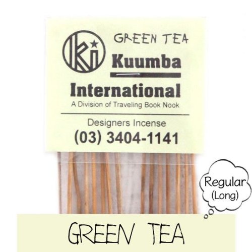 KUUMBA クンバ｜INCENSE regular (GREEN TEA)(お香 レギュラーサイズ)