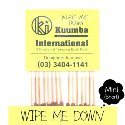 KUUMBA クンバ｜INCENSE mini (WIPE ME DOWN)(お香 ミニサイズ)