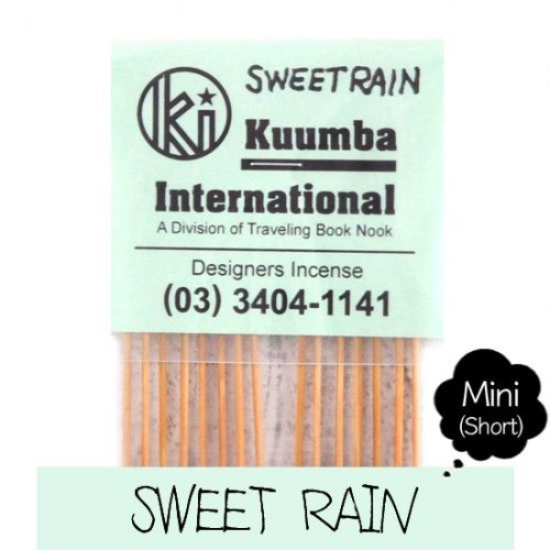 KUUMBA クンバ｜INCENSE mini (SWEET RAIN)(お香 ミニサイズ)