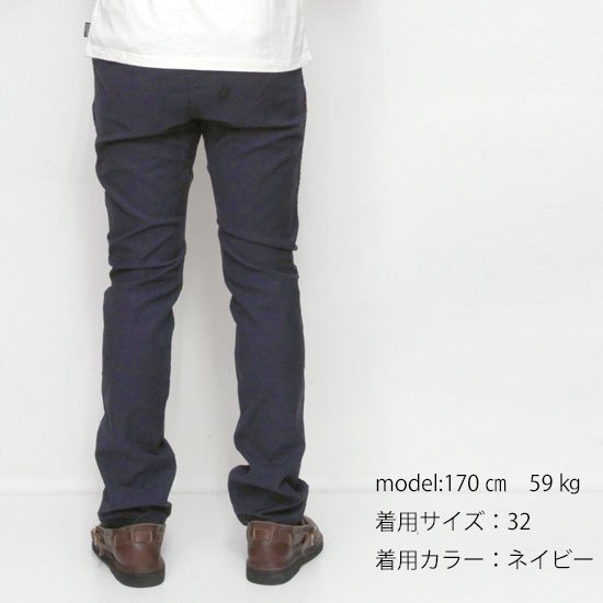 GO WEST ゴーウェスト｜CLIMBING TROUSERS BACK SATIN STRETCH