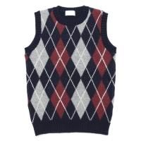 soglia ꥢLANDNOAH Vest Argyle (ͥӡ)(ɥΥ٥ )