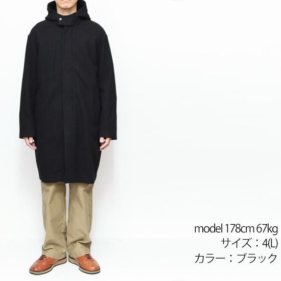 LAMOND ラモンド｜ENGLAND LAMB WOOL OVERCOAT (ブラウン)(ウールコート)