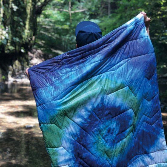 新品 ブランケット OutdoorTechBlanket L タイダイ-