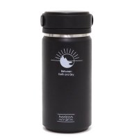 horizon ホライズン ｜Thermo bottle 350ml (ブラック)(サーモボトル）(保温保冷)