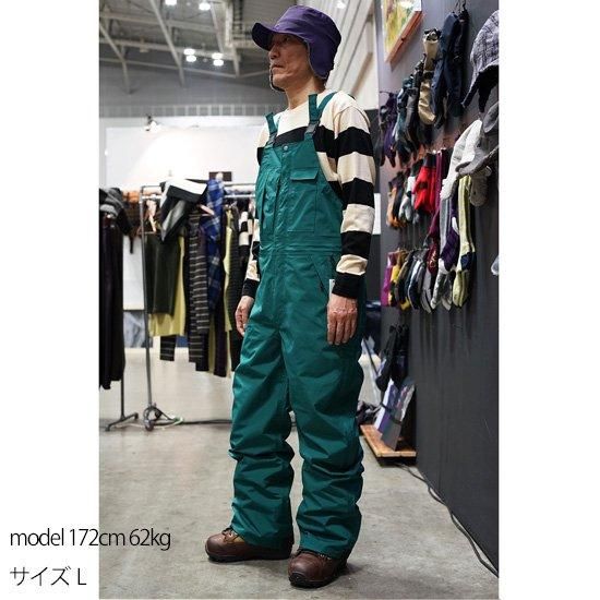 green clothing BIB Pant / グリーンクロージングサイズＭ - スノーボード