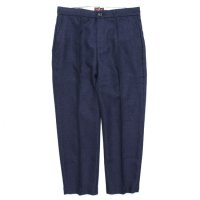 melple メイプル｜Summer Tweed Pants (ネイビー)(イージーパンツ)