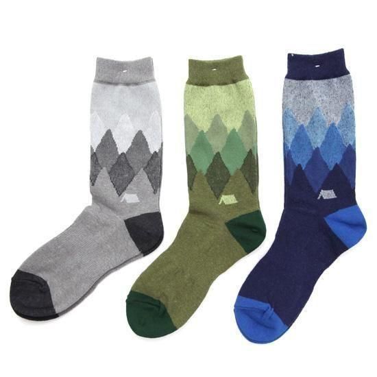 GO HEMP إסFOREST CREW SOCKS 042 (롼å)