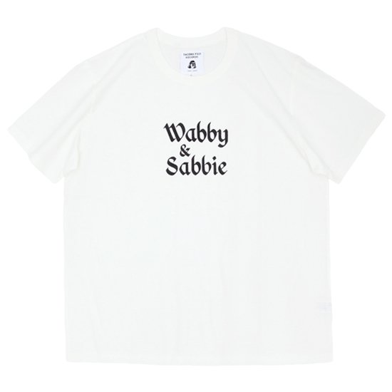 TACOMA FUJI RECORDS タコマフジレコード｜wabby & sabbie TEE (ホワイト)(プリントTシャツ)