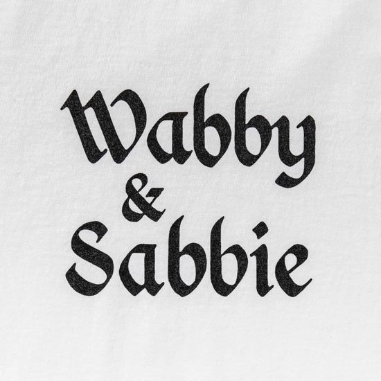 TACOMA FUJI RECORDS タコマフジレコード｜wabby & sabbie TEE (ホワイト)(プリントTシャツ)