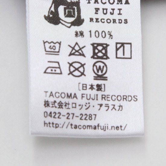 TACOMA FUJI RECORDS タコマフジレコード｜wabby & sabbie TEE (ホワイト)(プリントTシャツ)