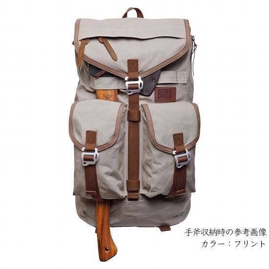 SUBDUED サブデュード｜WOODPECKER BACKPACK (フリント)(ブッシュクラフト用 バックパック)