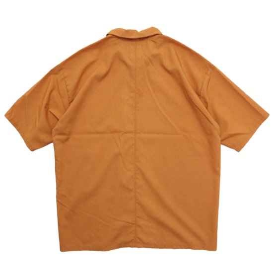 remilla レミーラ｜スモークシャツ (サンドオレンジ)(半袖シャツ)の2枚目の画像