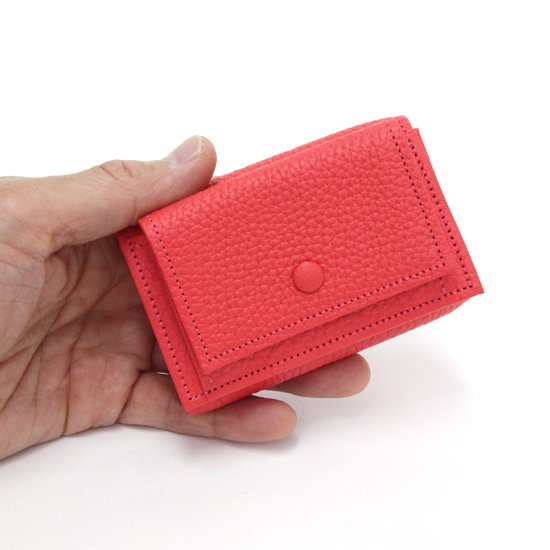 ITUAIS イトゥアイス｜TAURILLON COMPACT WALLET (ピンク)(コンパクトウォレット)の2枚目の画像