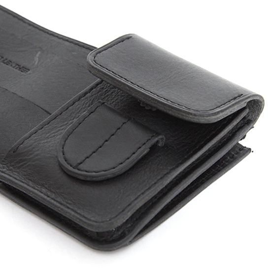 KUBIKI LEATHER クビキレザー｜GIMMICK WALLET (ブラック)(合体