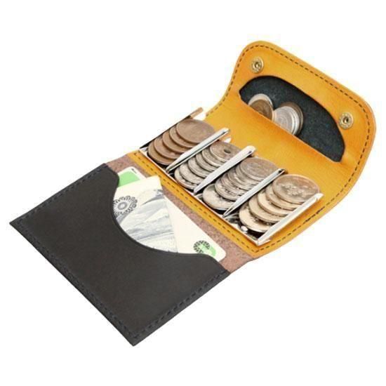 KUBIKI LEATHER ӥ쥶COIN CATCHER WALLET (ͥӡ)(󥭥å㡼å)