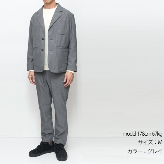 Jackman ジャックマン｜JM8066 Stretch Jacket (ネイビー)(ストレッチ