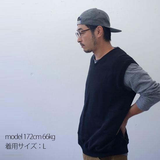 レミーラ　中綿ベスト remilla レミーラ｜リングベスト (サンドカーキ)(裏フリースベスト)