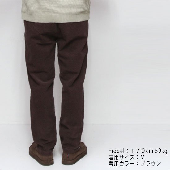 Nasngwam ナスングワム｜MAUNICK PANTS BLOCK (ブラック)(ブロックコール)