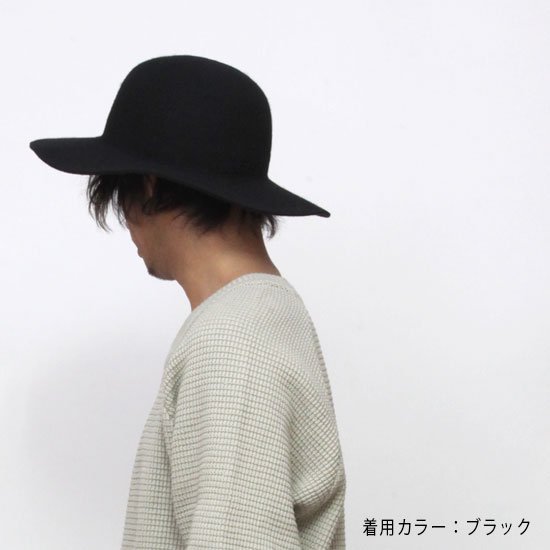 Nasngwam ナスングワム｜THOMPSON HAT (ブラウン)(ウールハット)