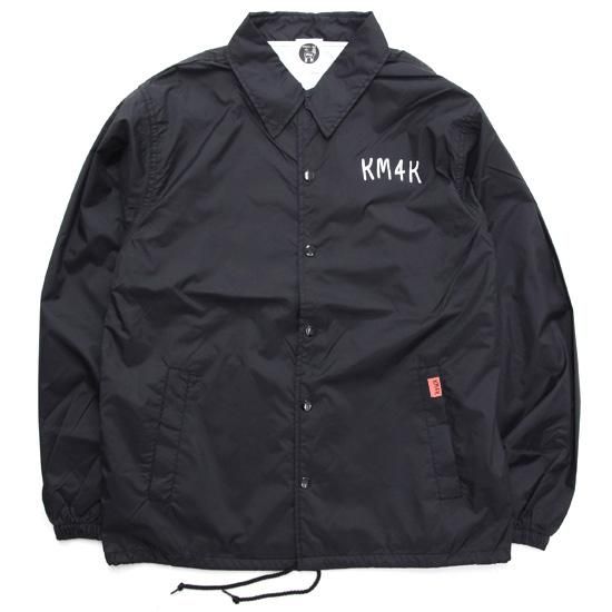 KM4K カモシカ｜OG COACH AS JACKET (ブラック)(カモシカ コーチジャケット)