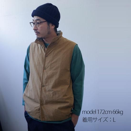 上品】 REMILLA hood vest【M】ネイビー レミーラ ウール ベスト 