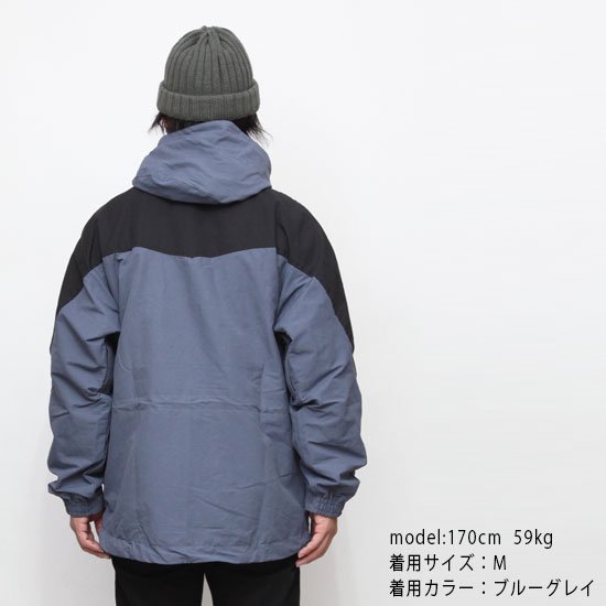 Nasngwam ナスングワム｜EIGER JACKET (ブルーグレイ)(マウンテンパーカー)