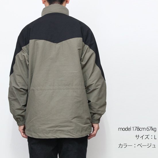 Nasngwam ナスングワム｜EIGER JACKET (ブルーグレイ)(マウンテンパーカー)