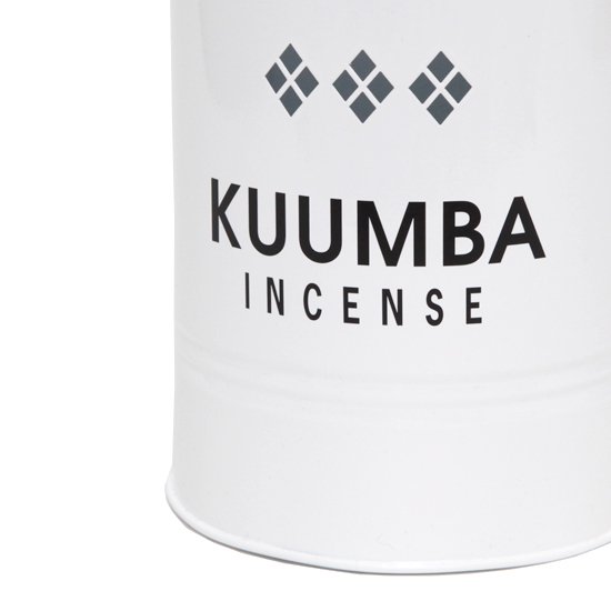 KUUMBA クンバ｜METAL CAN BURNER REGULAR (ホワイト)(お香立て)