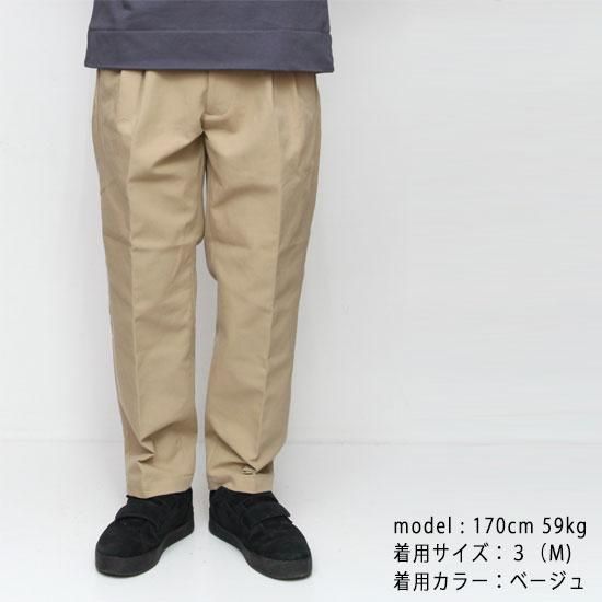 LAMOND ラモンド｜LMP068 DOUBLE WEAVE WIDE TAPERED TROUSERS